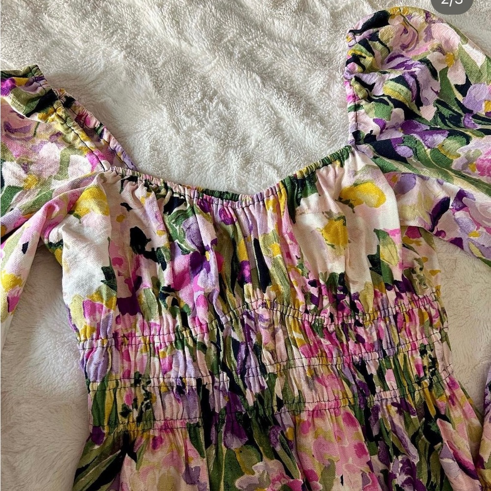Floral maxi dress